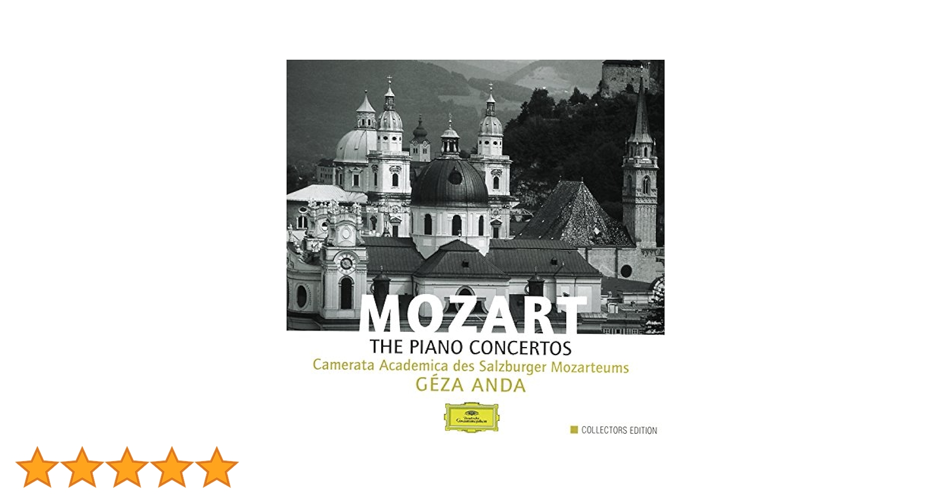 (CD)Piano Concertos／Mozart、Anda MOZART Piano Concertos Nos. 1, 20 & 21 / Anda | Deutsche